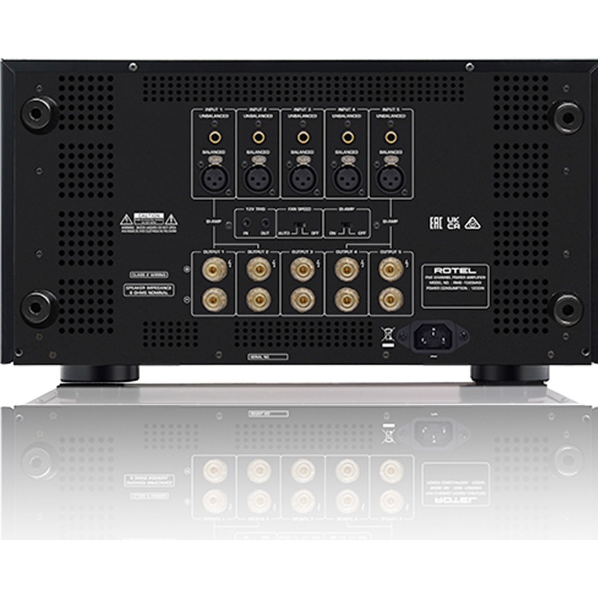 Rotel RMB-1585 5 Channel Home Theater Amplifier