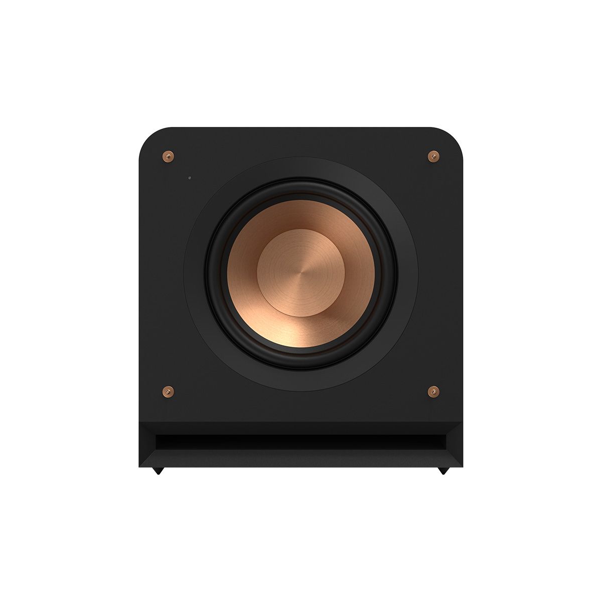 Klipsch RP-1000SW 10" Powered Subwoofer - Ebony - front view without grille