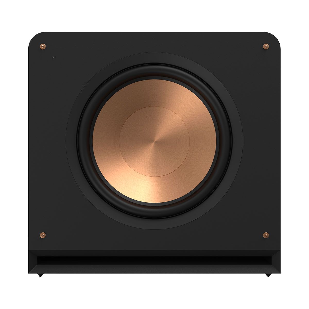 Klipsch RP-1600SW 16" Powered Subwoofer - Ebony - front view without grille