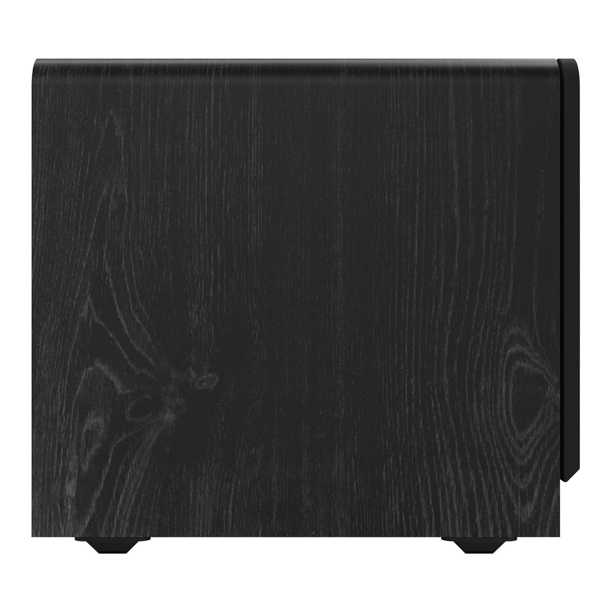 Klipsch RP-1600SW 16" Powered Subwoofer - Ebony - side view with grille