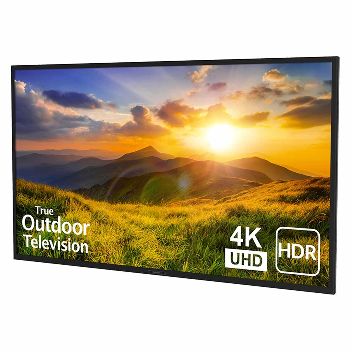 Sunbrite Signature 2 Partial Sun Outdoor 4K LED TV, front angle