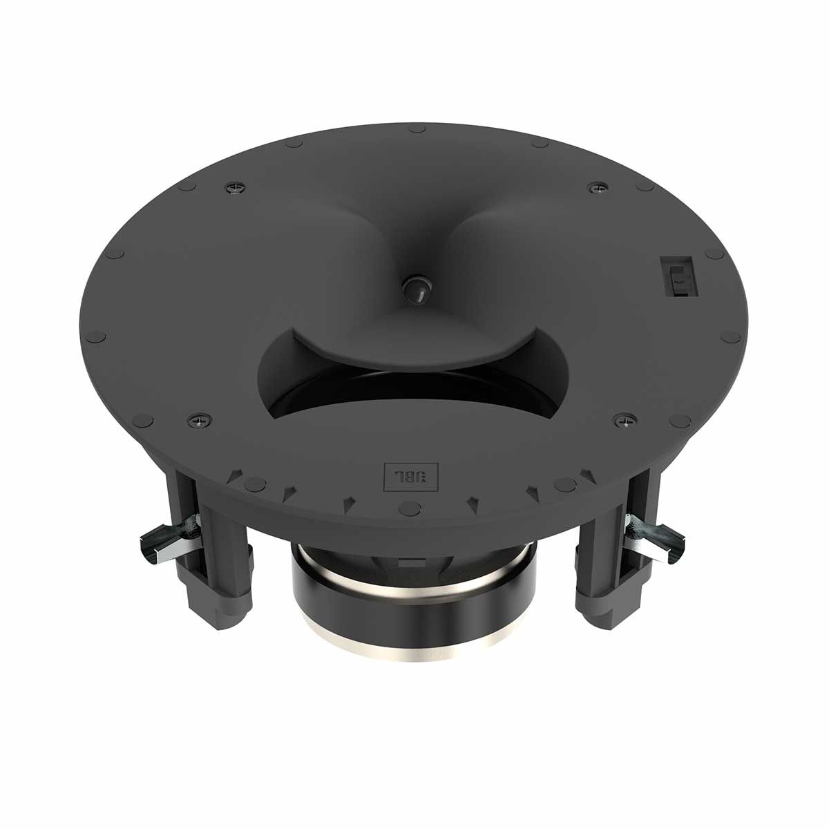 JBL Synthesis SCL-8 2-Way In-Ceiling Speaker, Black, front low angle