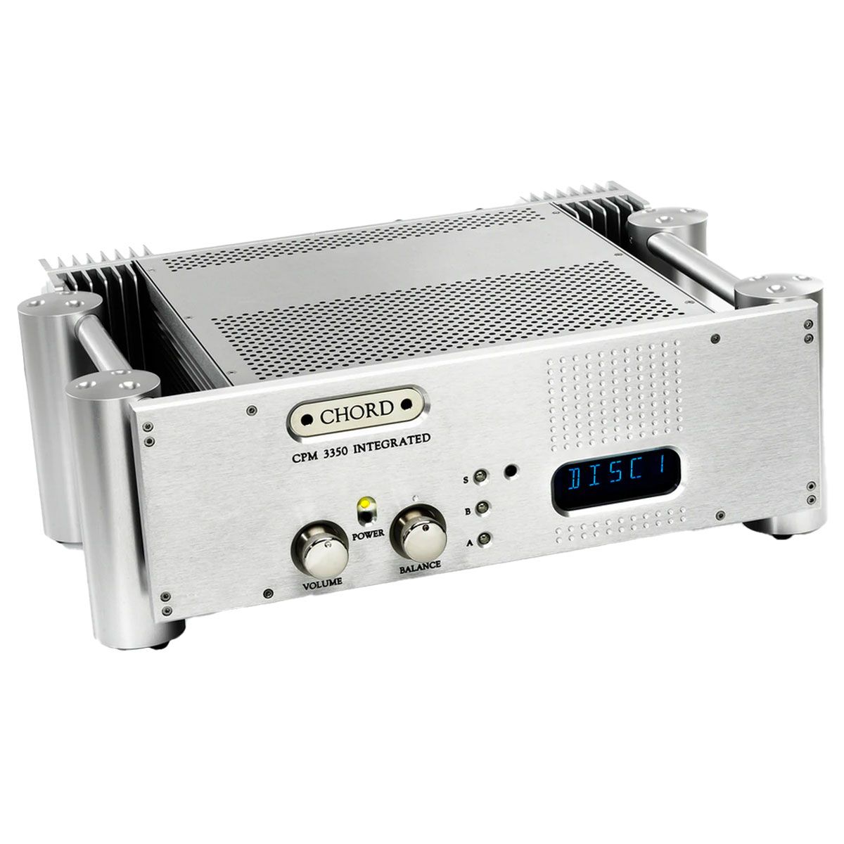 Front view Chord Electronics CPM 3350 220W Integrated Amplifier - Silver