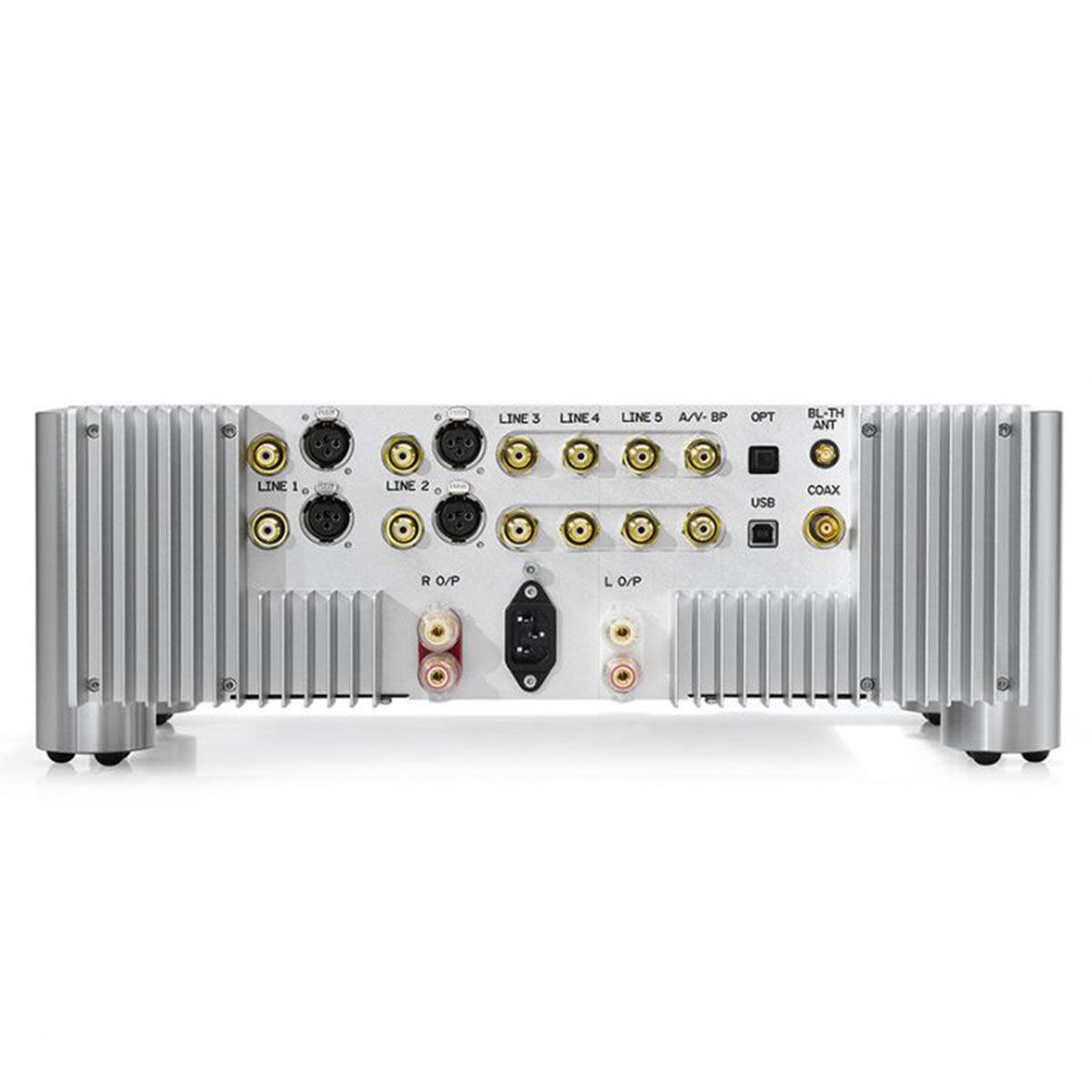 Back view Chord Electronics CPM 2800 MKII 120W Integrated Amplifier - Silver