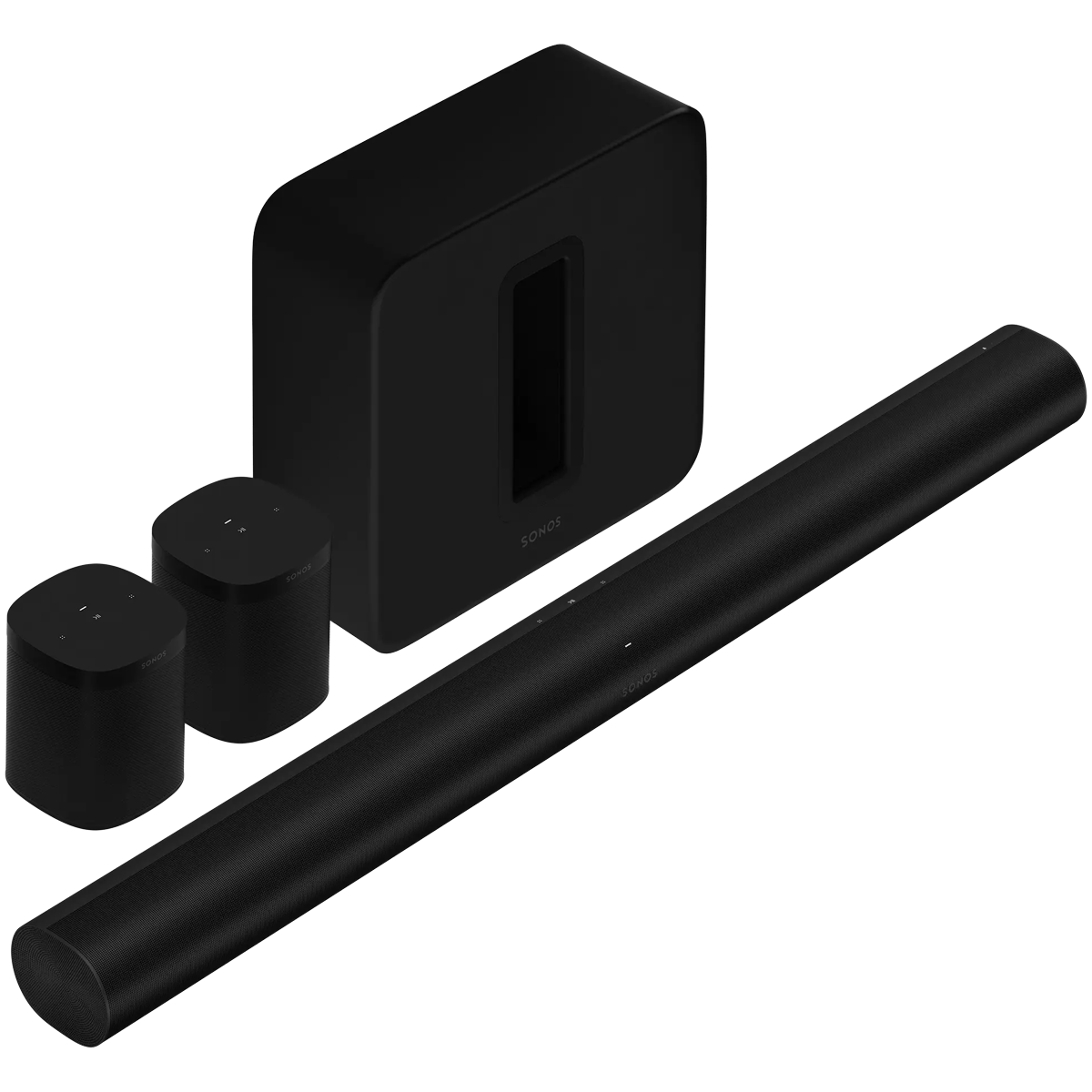 Sonos Premium Immersive Set with Arc, Black ARCG1US1BLK 2 - Adorama