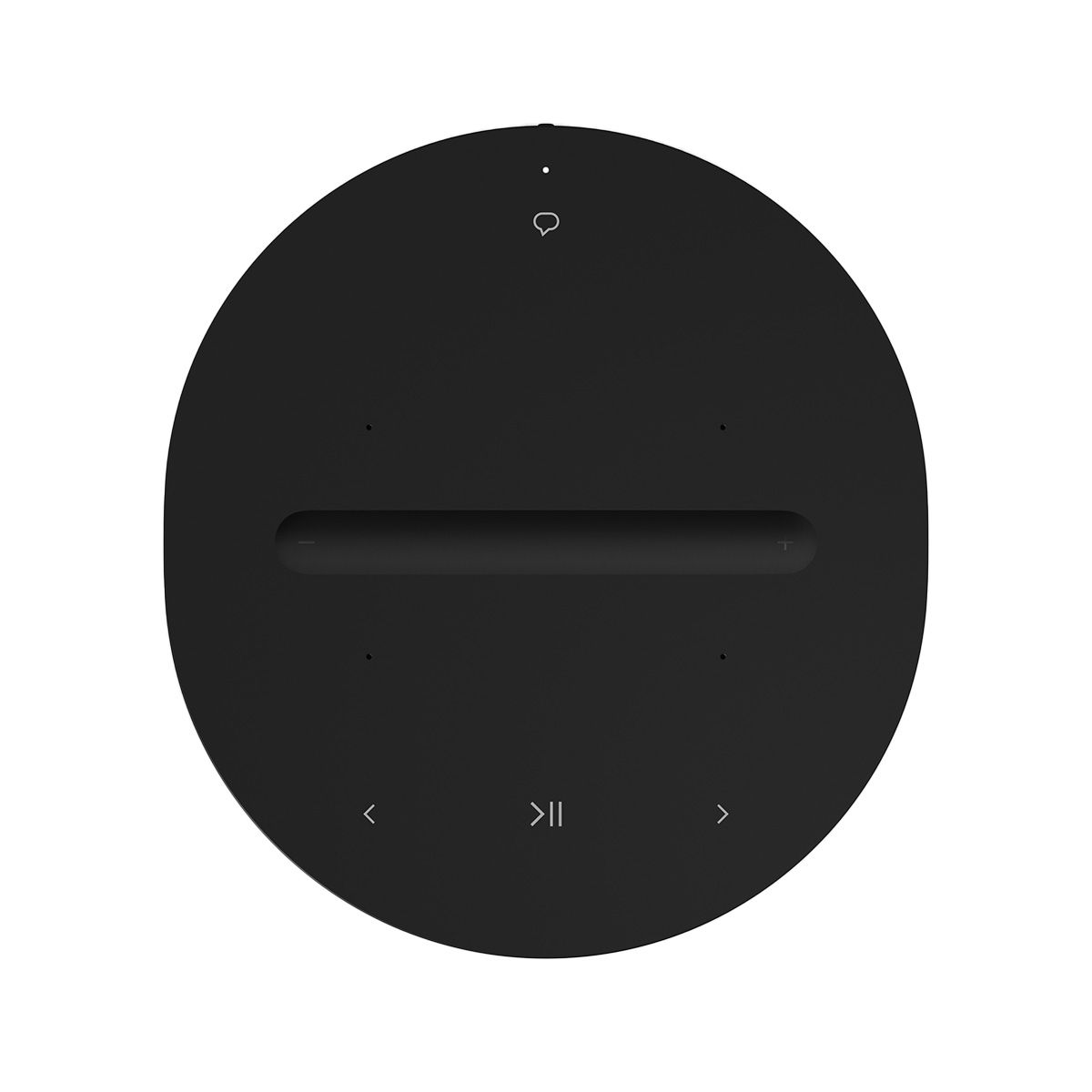 Sonos Era 100 Smart Speaker - Black - top view