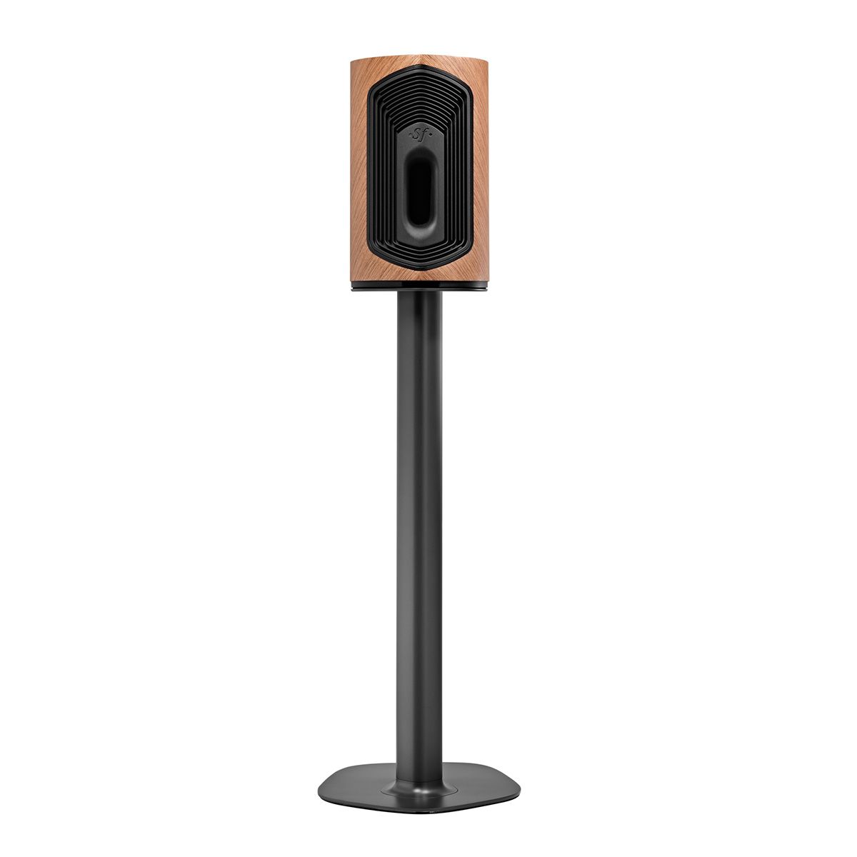 Sonus Faber Duetto Wireless Speaker System rear view on stand