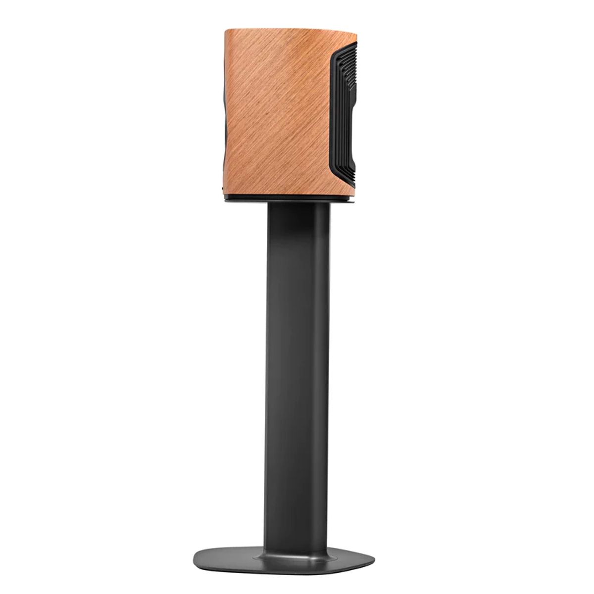 Sonus Faber Duetto Speaker Stands - Pair side view of single stand with Walnut Duetto