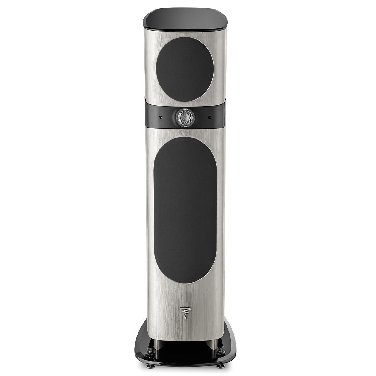 Focal Naim 10th Anniversary Edition Bundle - front view of Focal speaker with grille