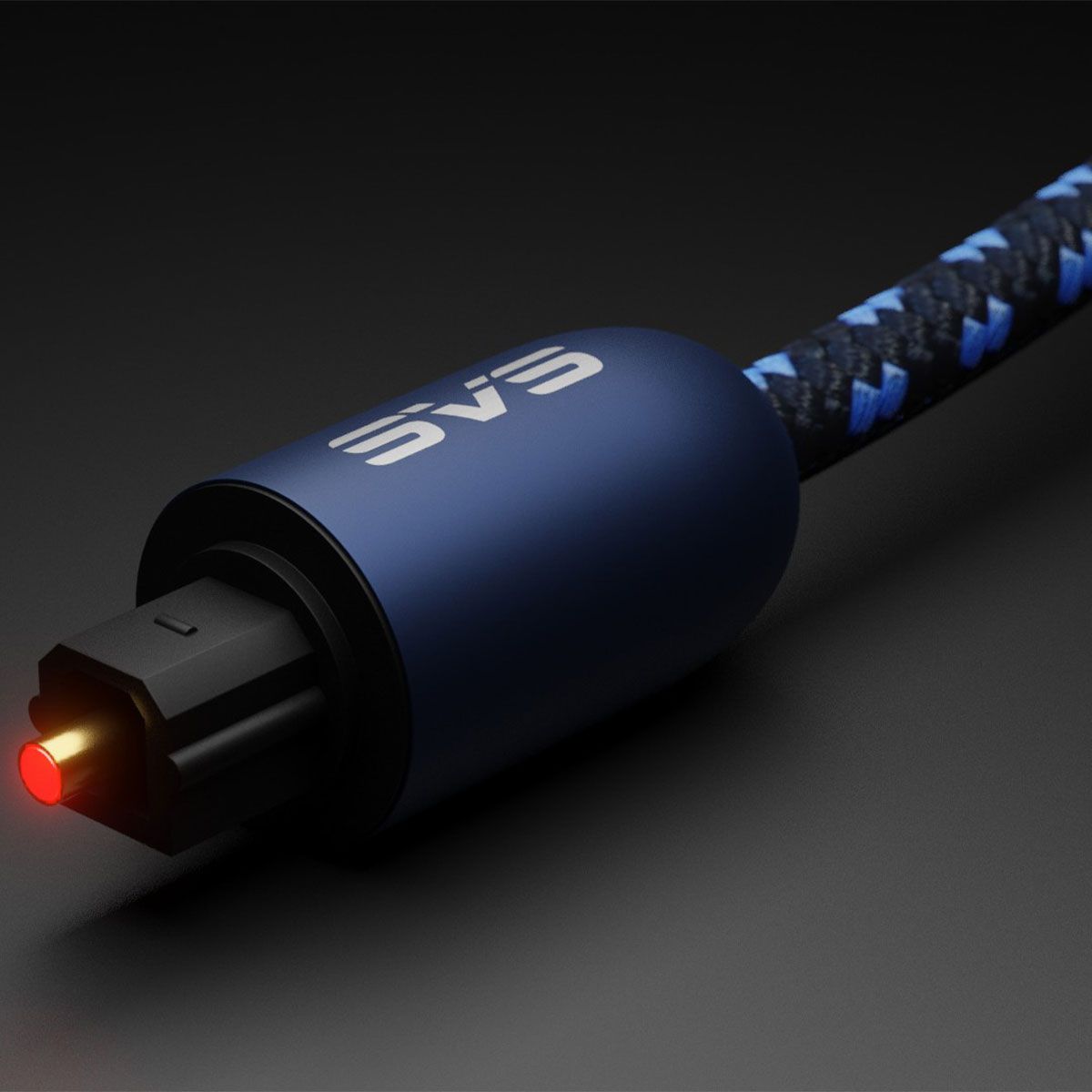 SVS SoundPath Digital Optical Cable - close-up of termination