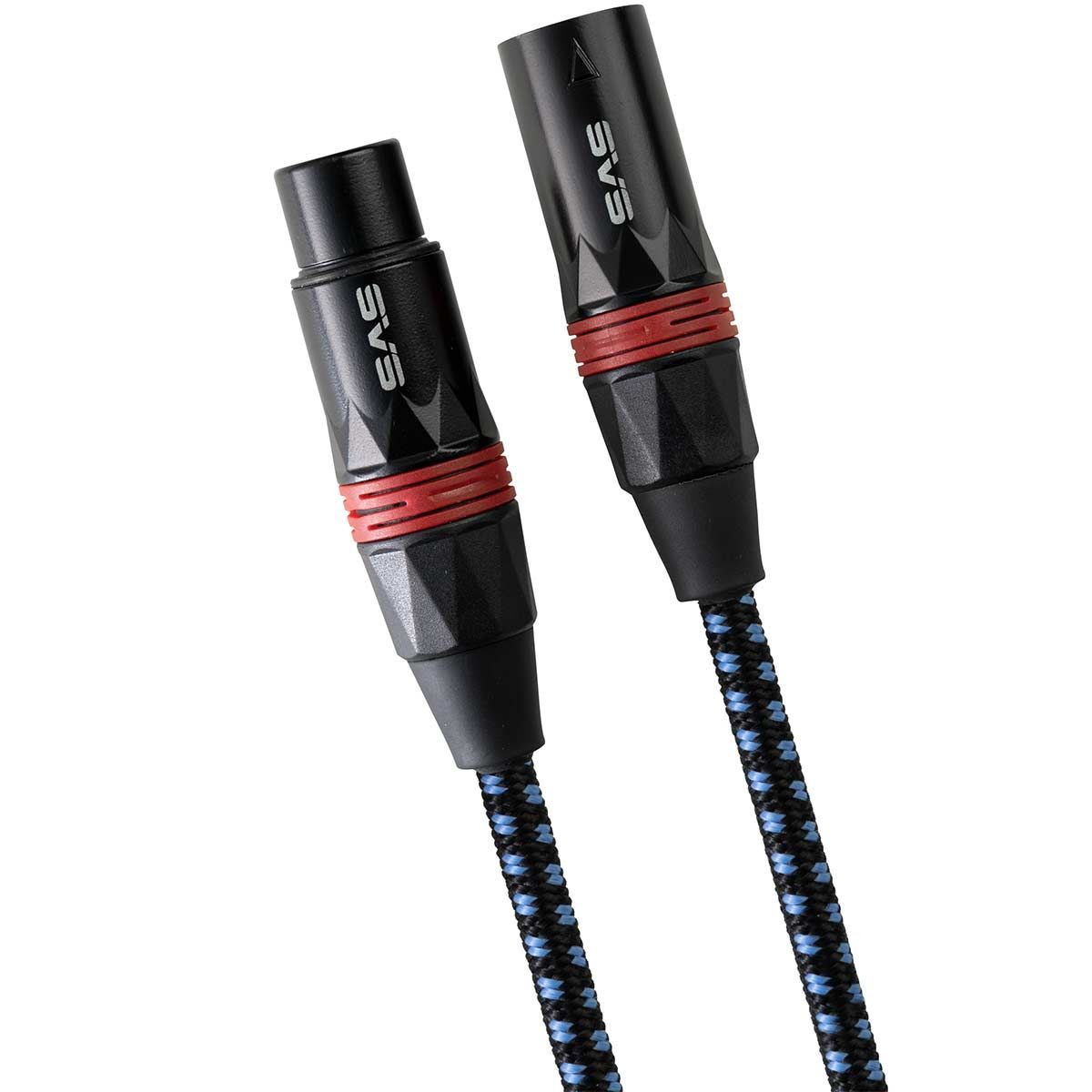 SVS SoundPath XLR Balanced XLR Audio Cable - Each - red cable terminations