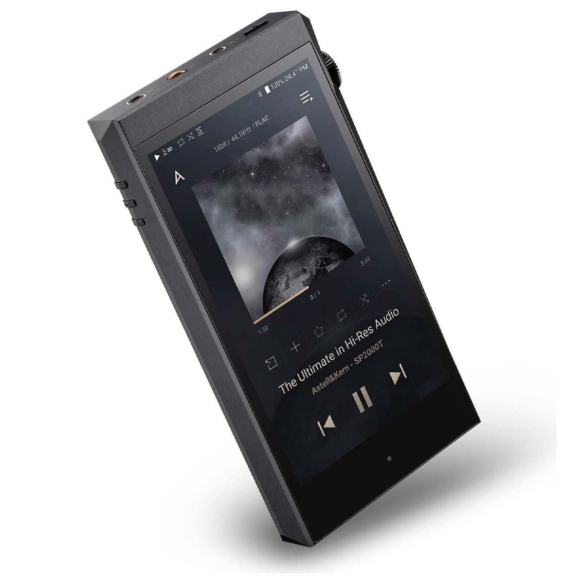 SP2000T Portable Hi-Res Music Player - angled front view