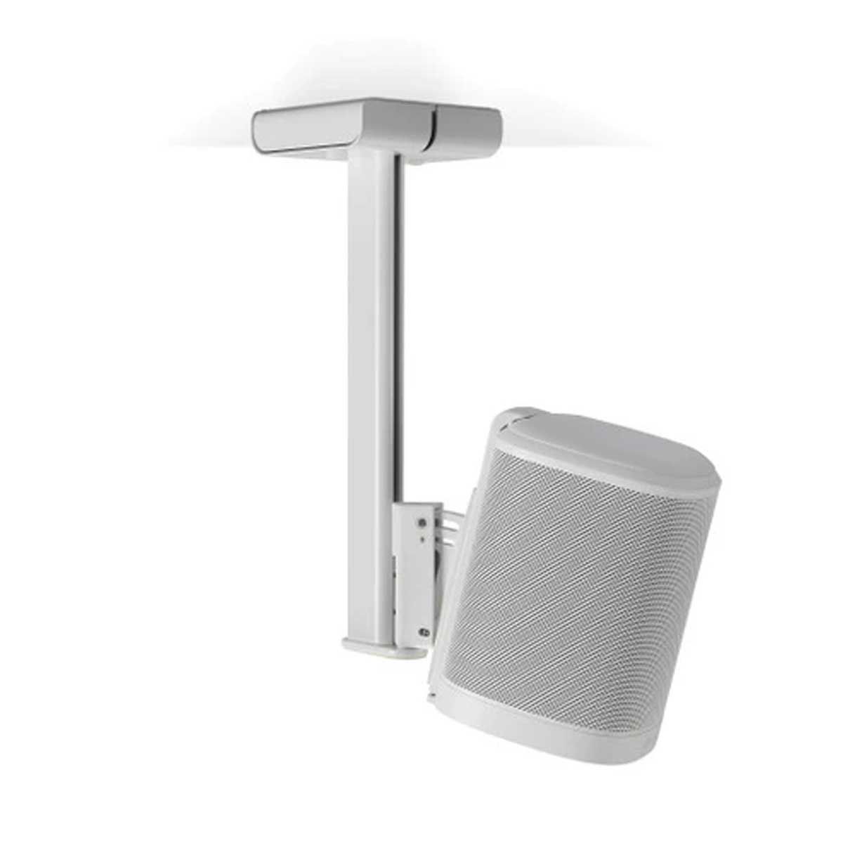 FLEXSON CEILING MOUNT FOR SONOS ONE OR PLAY:1 (SINGLE, WHITE)