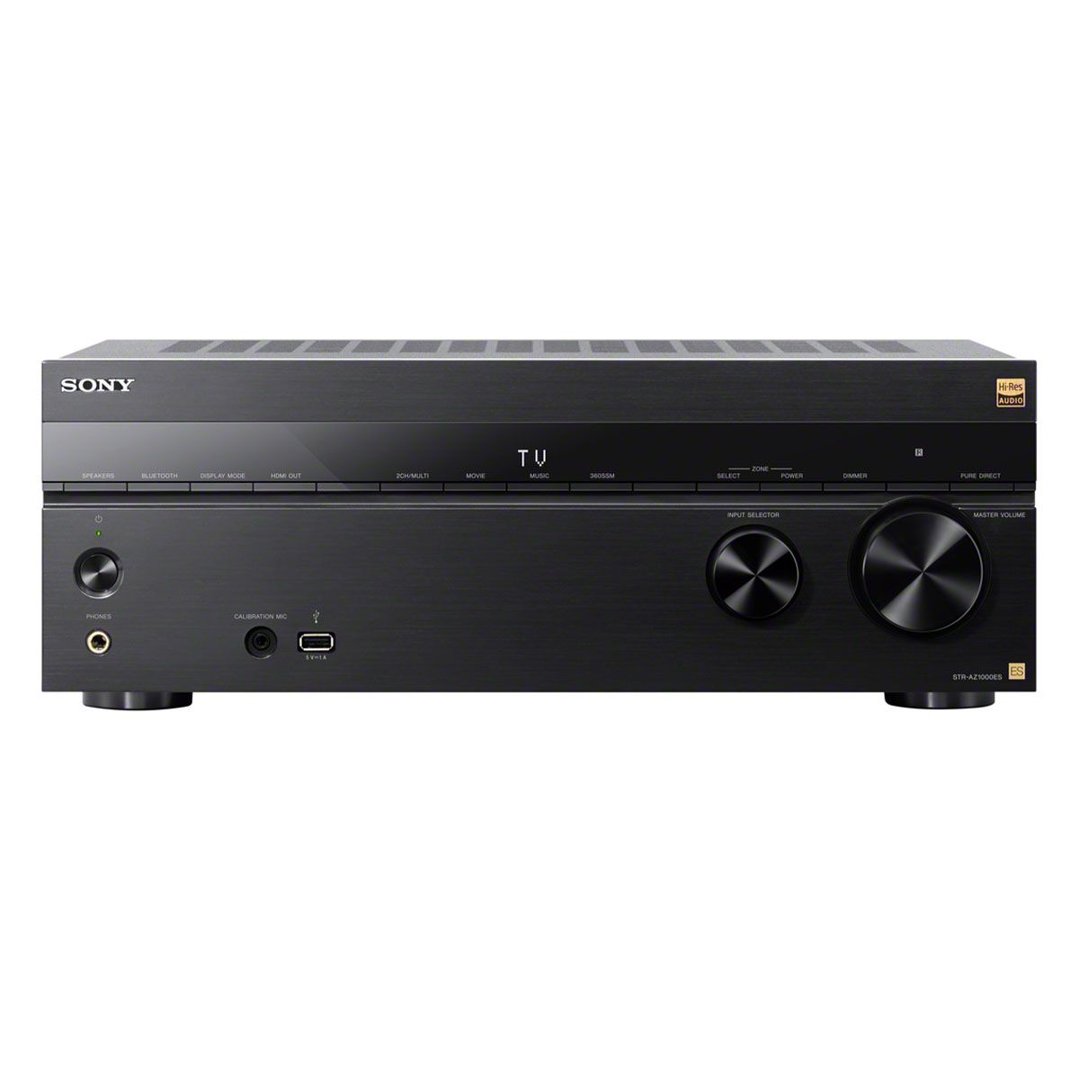 Sony STR-AZ1000ES 7.2 Channel 8K AV Receiver - front view