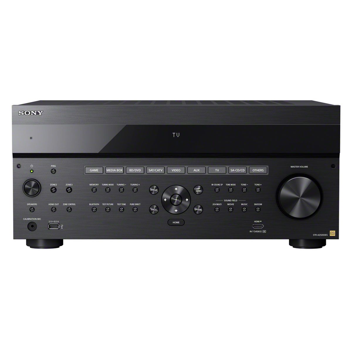 Sony STR-AZ5000ES Home Theater Receiver - front view without cover
