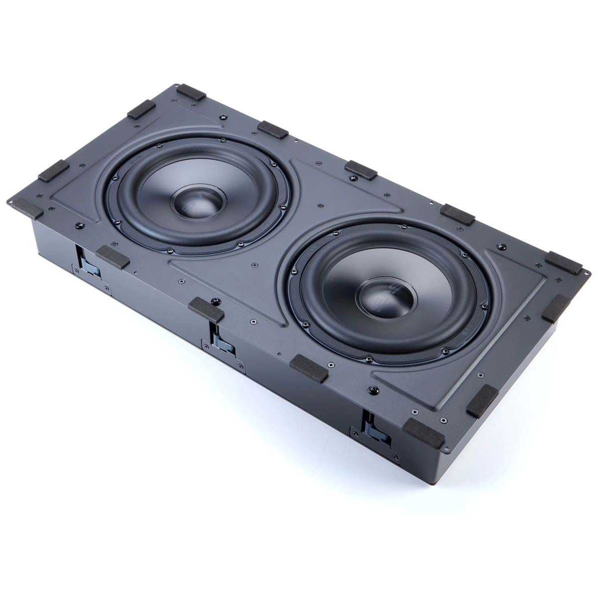 SVS 3000 In-Wall Subwoofer angled side view without grill