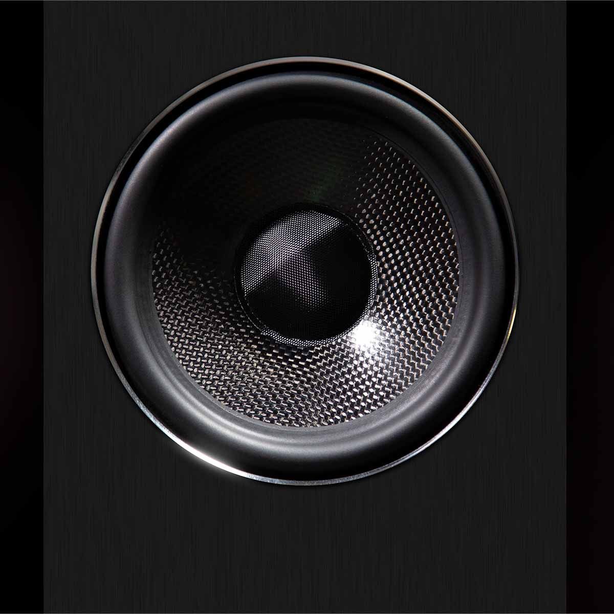 PSB Synchrony T600 Premium Tower Speaker - Black - zoomed woofer view