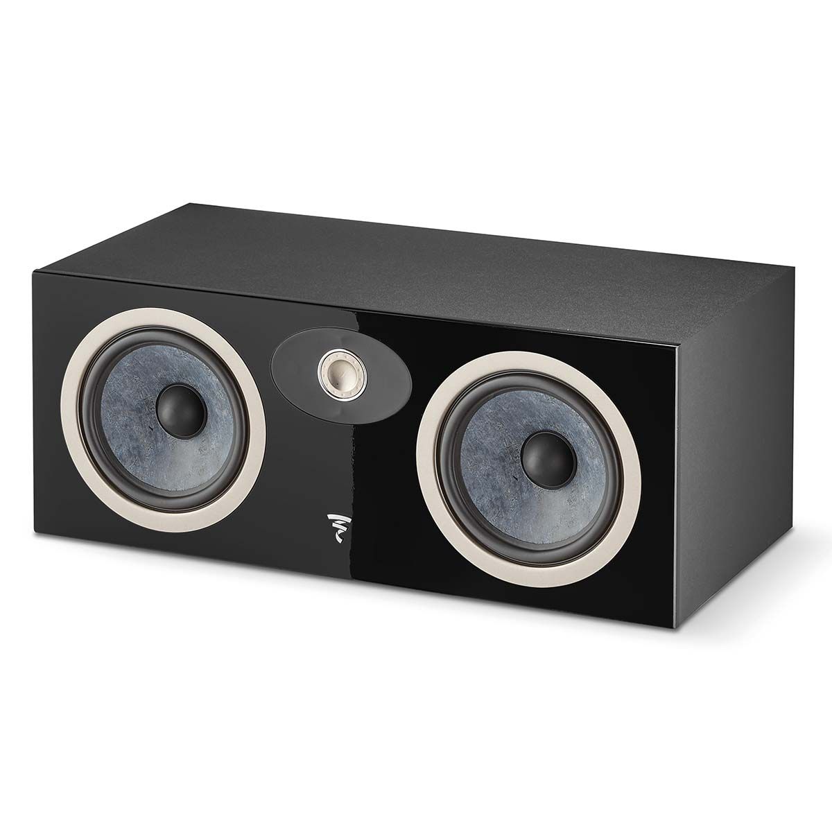 Focal Theva Center Channel Speaker - Each - angled front right view without grille