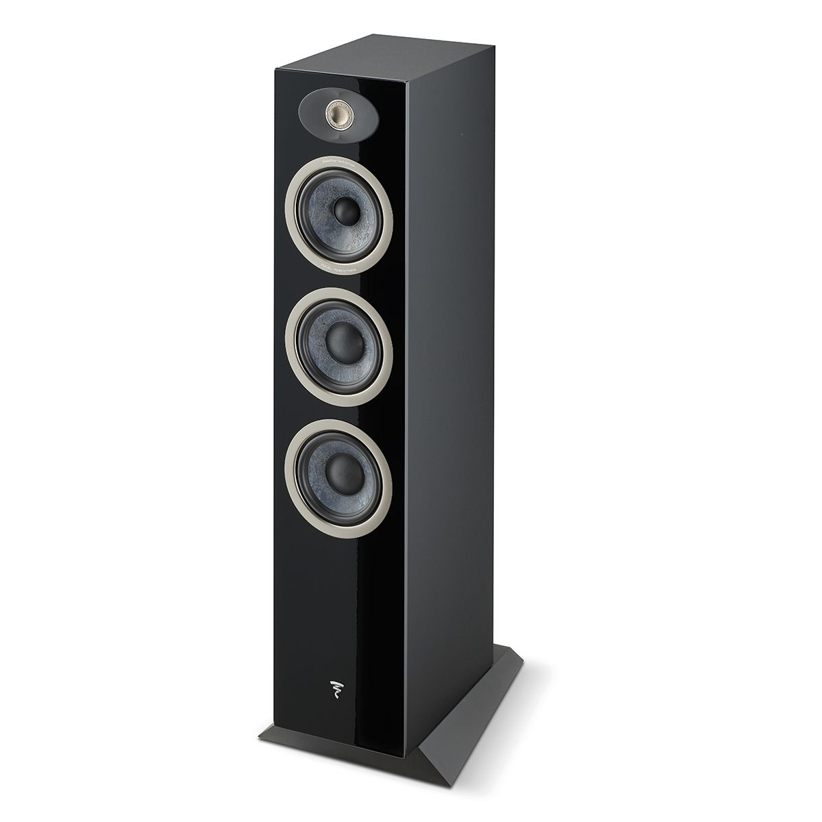 Focal Theva No2 Floorstanding Speaker - Each - angled right front view without grille