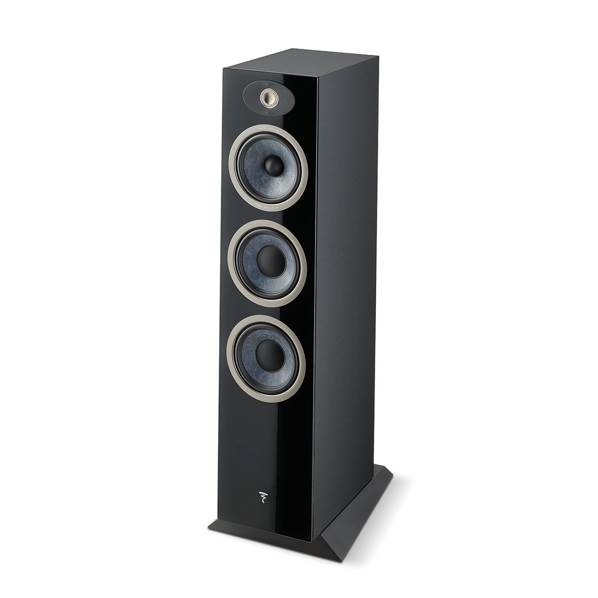 Focal Theva No3 Floorstanding Speaker - Each - angled front right view without grille