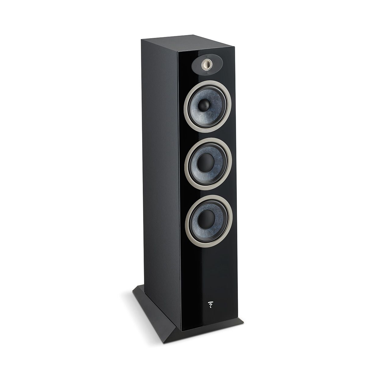 Focal Theva No3 Floorstanding Speaker - Each - angled front left view without grille