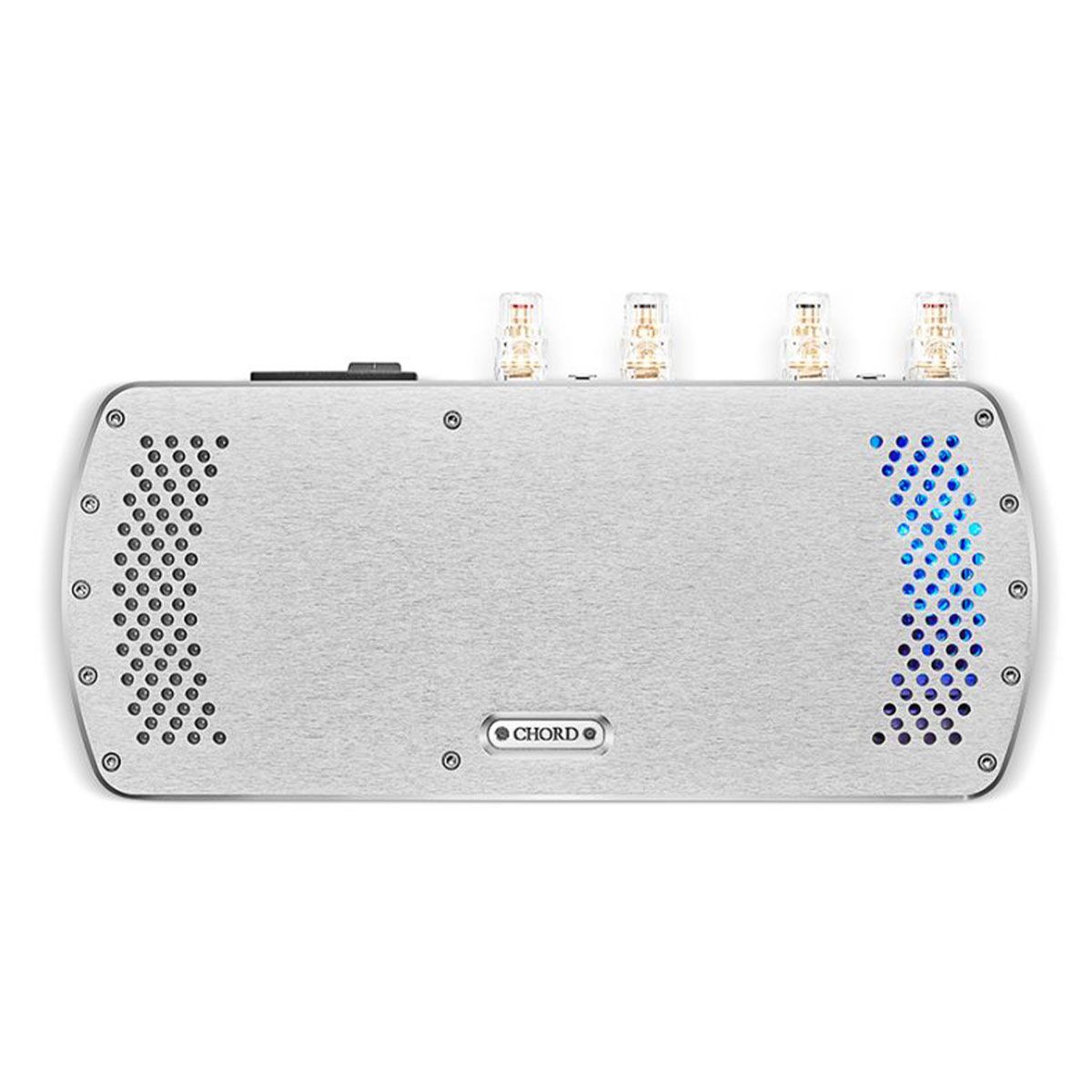 Top view Chord Electronics Etude 150W Stereo Power Amplifier - Silver