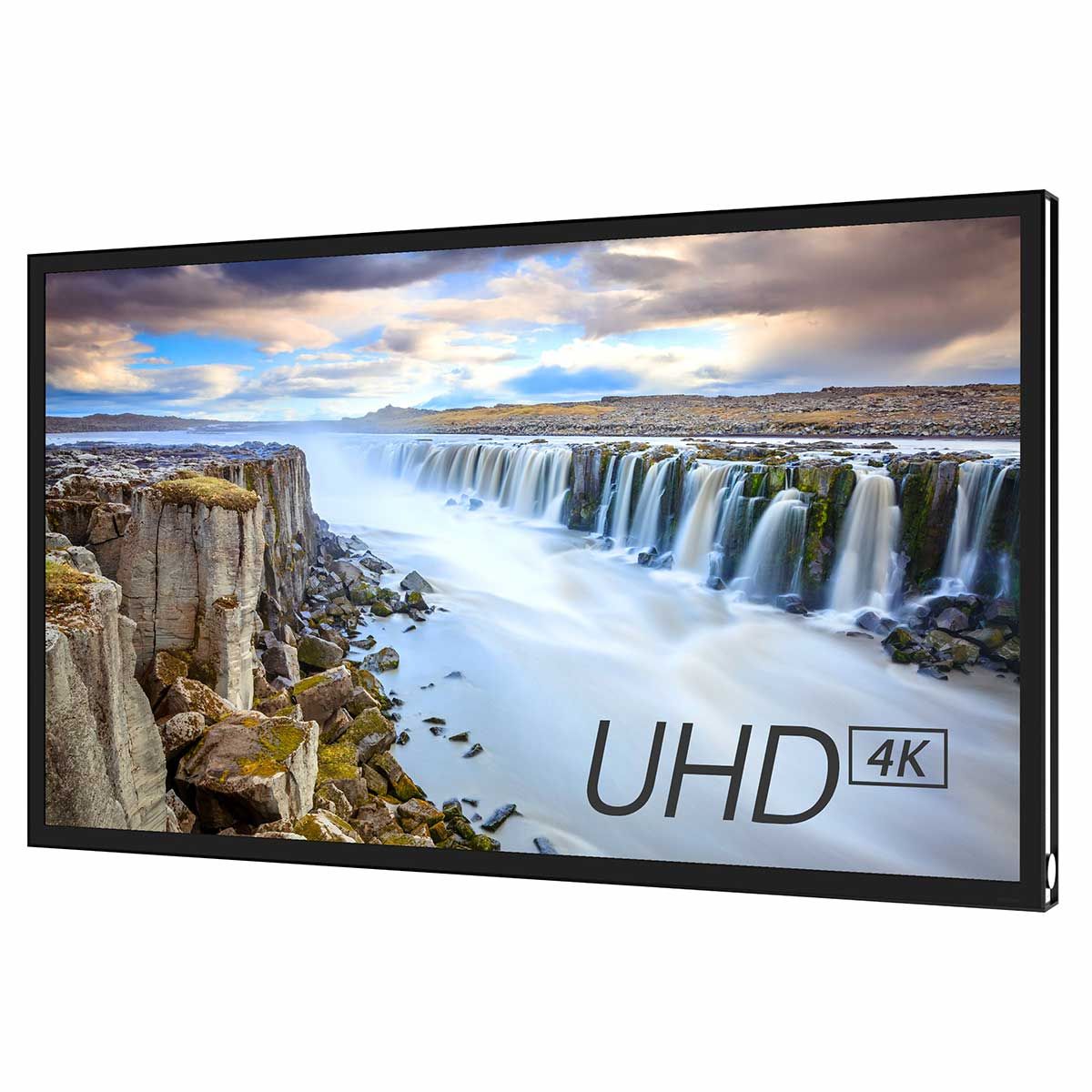 Seura Ultra Bright Outdoor 4K UHD TV, front angle