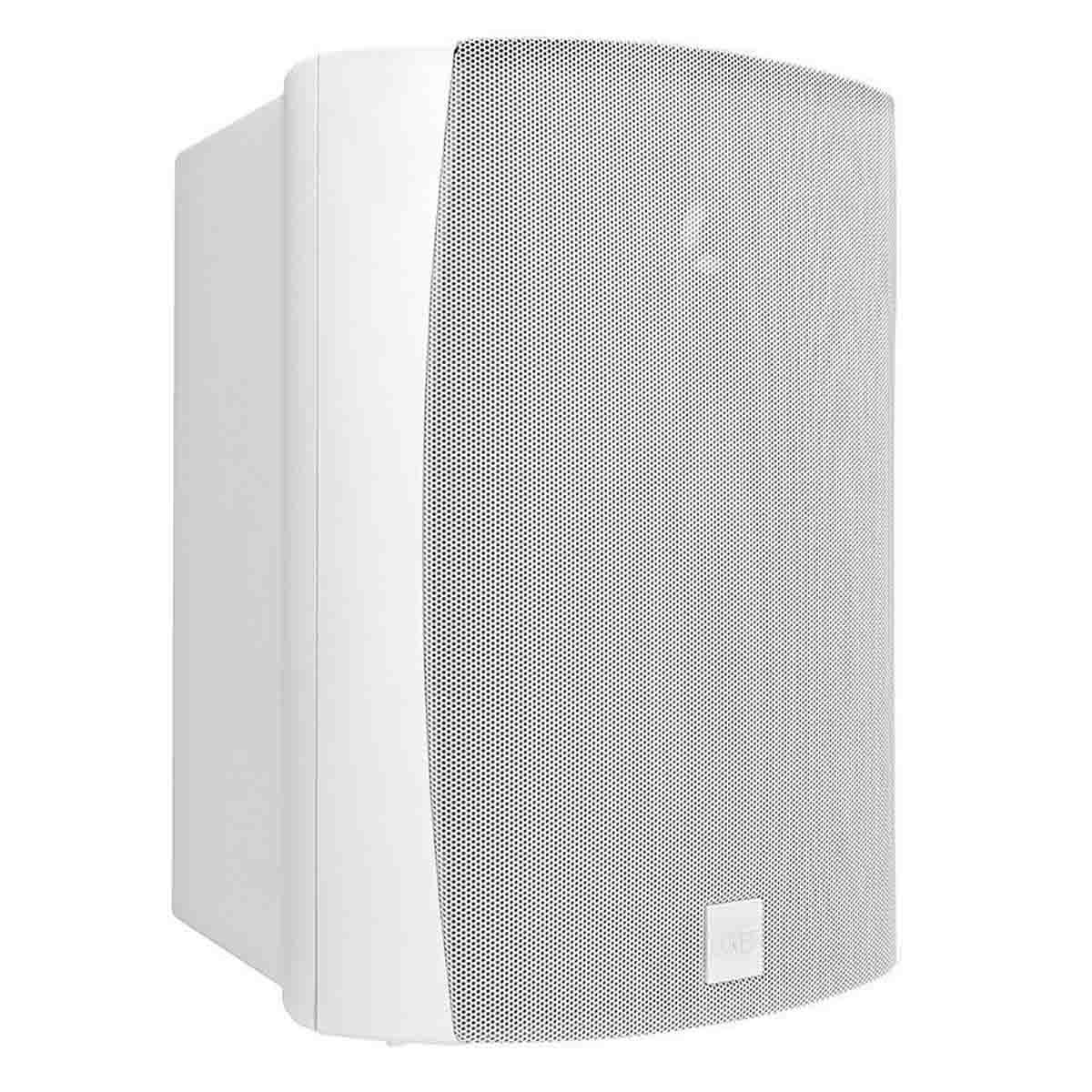 KEF Ventura 6 All-Weather Speakers - White - angled front view