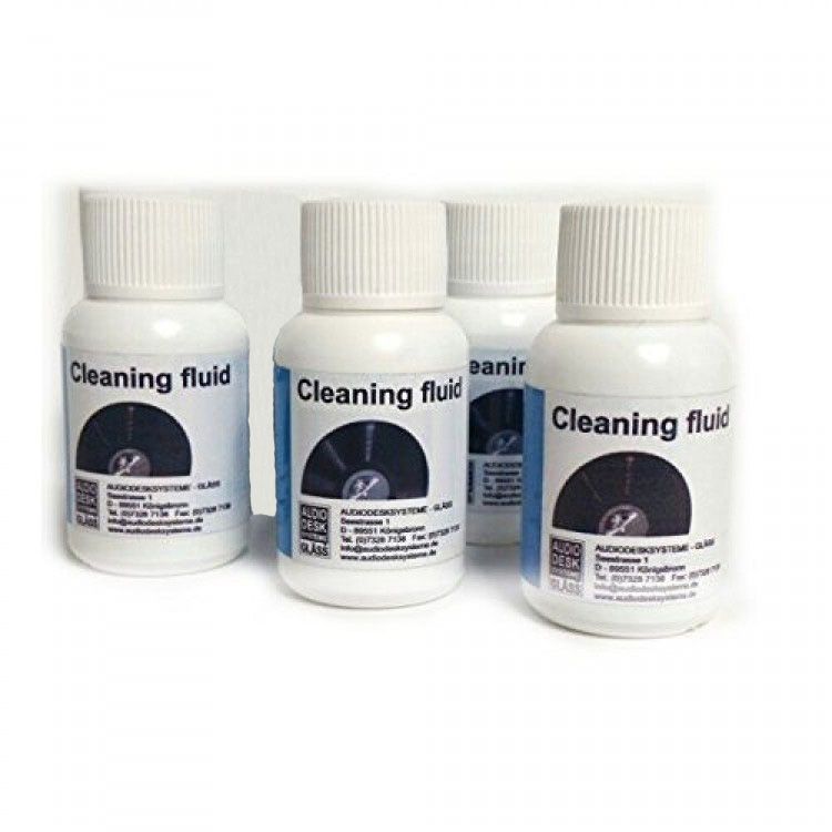 Audio Desk Systeme Vinyl Cleaning Fluid Concentrate 4-Pack
