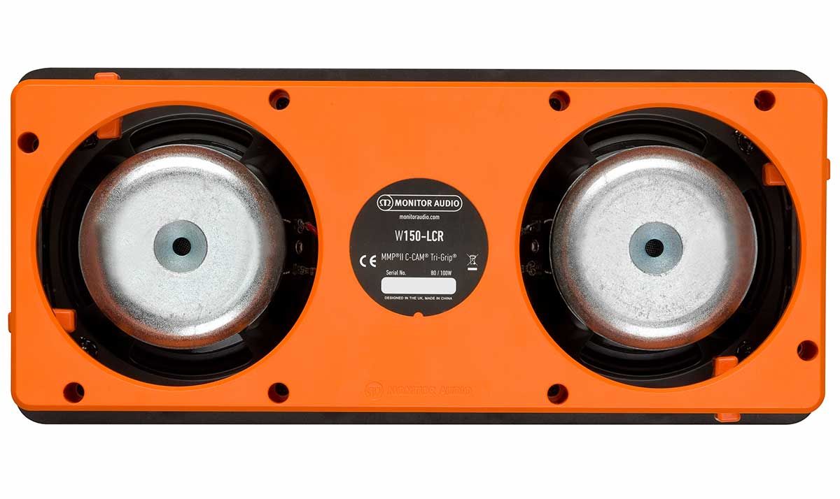 Monitor Audio W150 In-Wall LCR Speaker, rear view