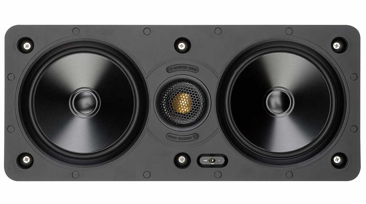Monitor Audio W250 In-Wall LCR Speaker, front view