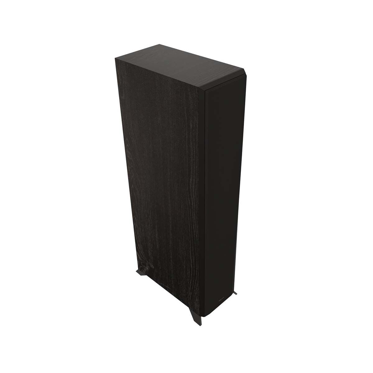 Klipsch RP-6000F II Floorstanding Speaker - Ebony - angled front view with grill