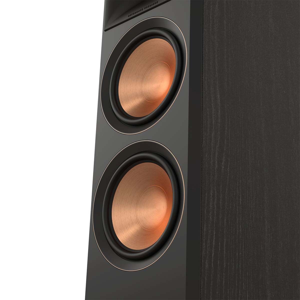 Klipsch RP-6000F II Floorstanding Speaker - Ebony - close-up of woofers