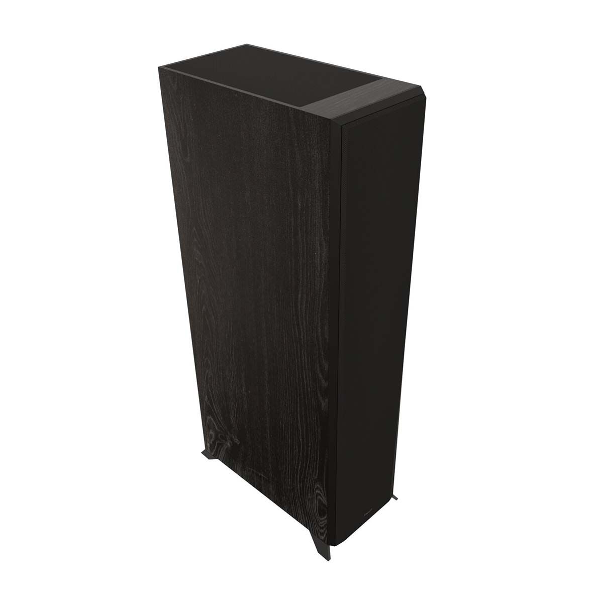 Klipsch RP-8060FA II Dolby Atmos Floorstanding Speaker - Ebony - angled front view with grill