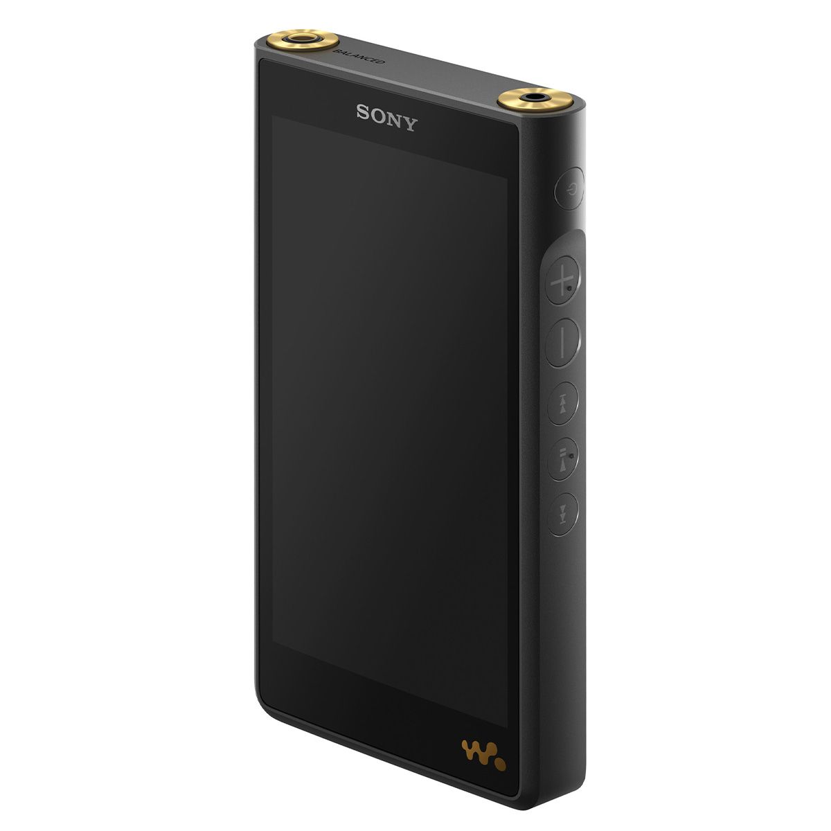 Sony WM1AM2 Walkman Digital Music Player - angled top view with blank screen