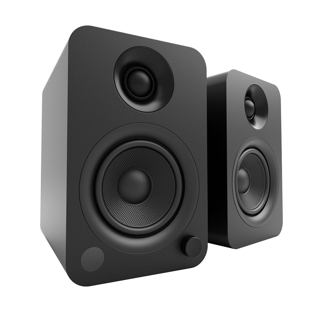 Kanto YU Powered Desktop Speakers - Pair - Black