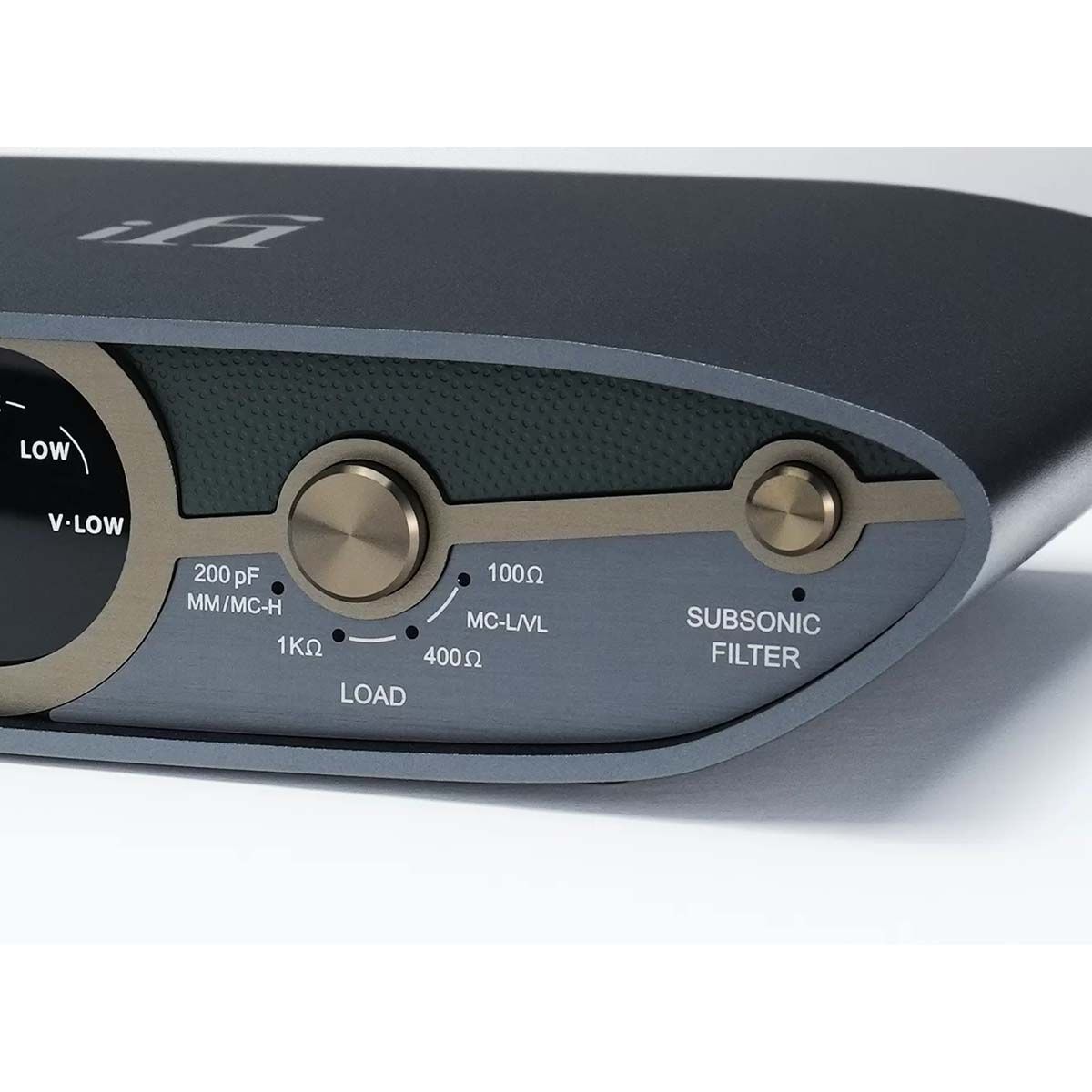 iFi Audio ZEN Phono 3 Desktop Phono Stage Preamp - zoomed front right view
