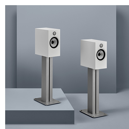 Pair of 606 S3 speakers on stands