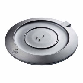 Devialet Mania Wireless Charging Station - Gray - angled top view