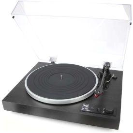 Dual CS429 Fully Automatic HiFi Turntable - angled front view