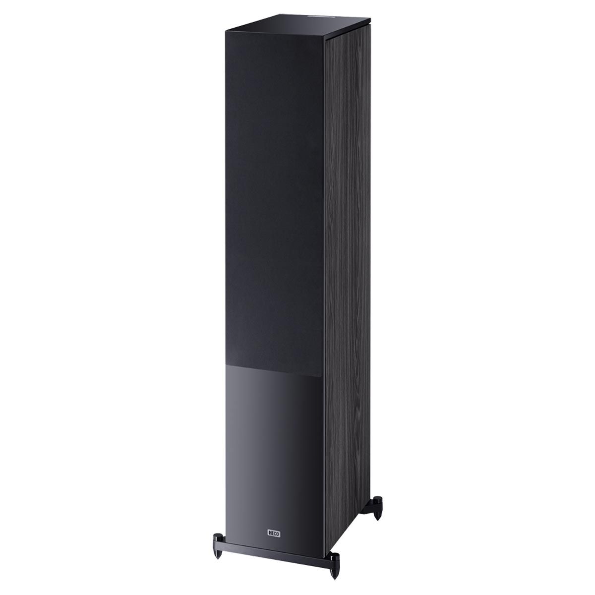 HECO Aurora 1000 Floorstanding Speaker w/ grill - black