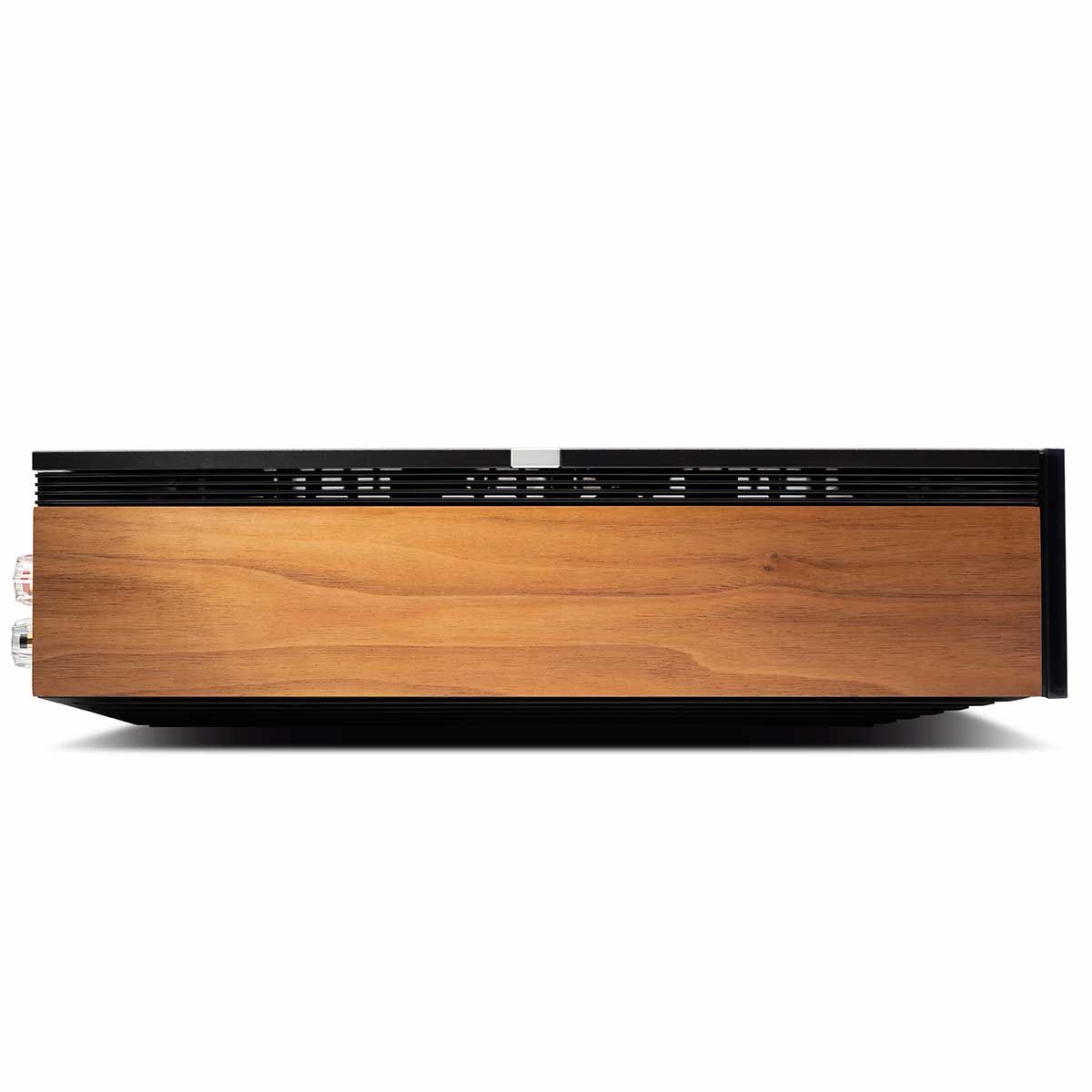 Cambridge Audio EVO 150 All-In-One Player, right side with wood side plate