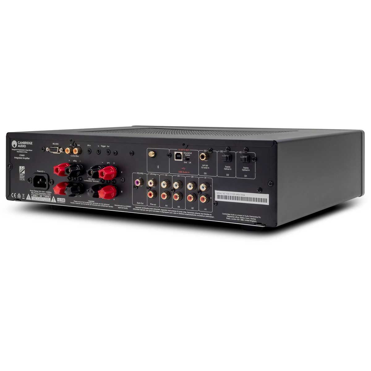 Cambridge Audio CXA61 Integrated Amplifier 115V