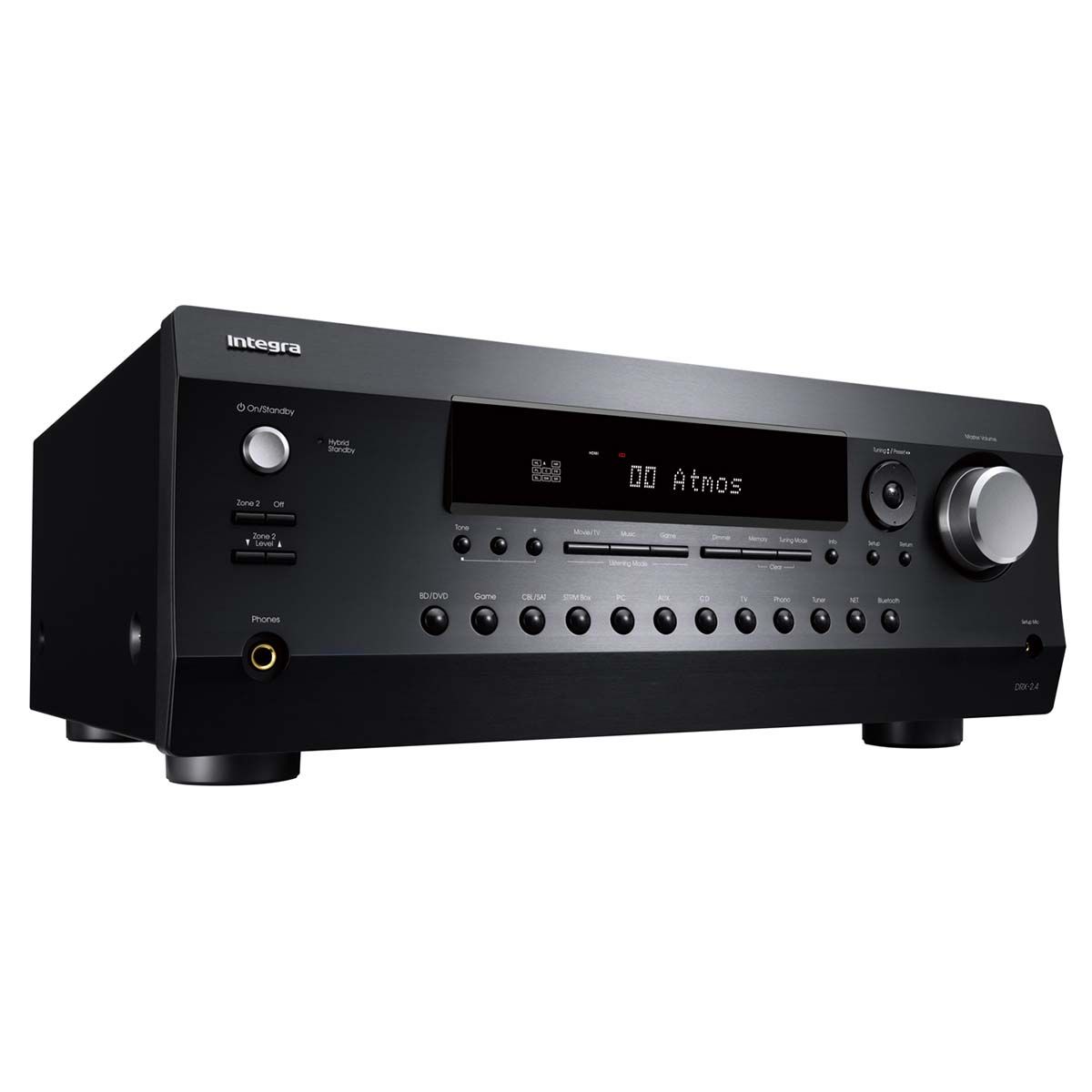 Integra DRX 2.4 Home Theater Receiver, front right angle