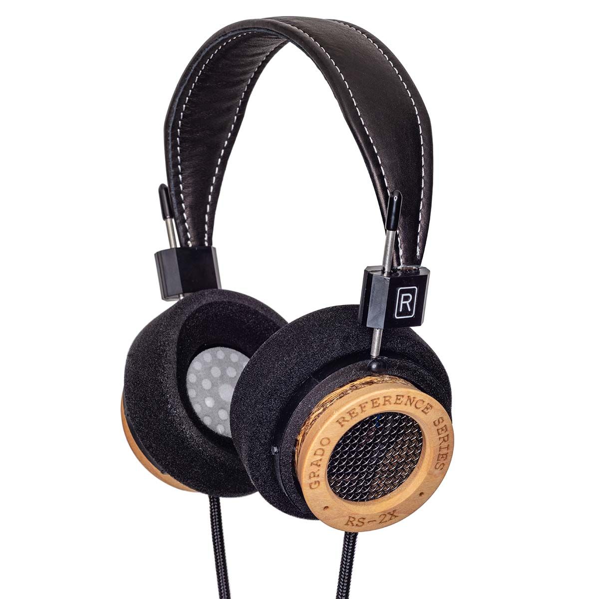 Grado RS2x On-Ear Headphones, front side angle