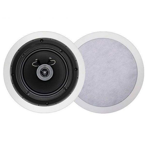 Cambridge Audio C155 In-Ceiling Speakers with and without grill