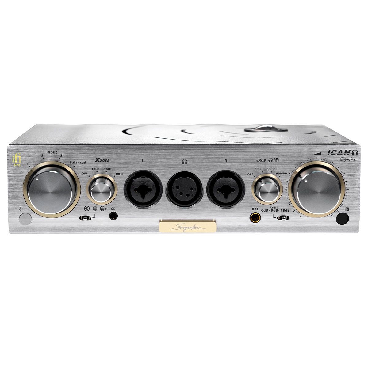 iFi iCAN Pro Signature Amplifier front view
