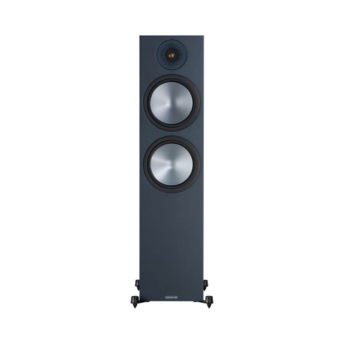 Monitor Audio Bronze 500 Floorstanding Speakers, Black, front view