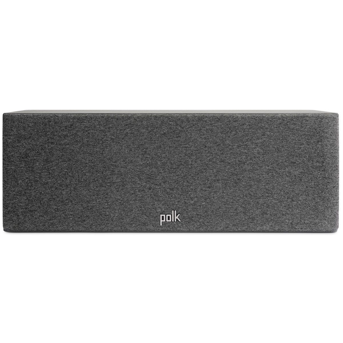 Polk Reserve R300 Center Channel Speaker, Black, front with grille