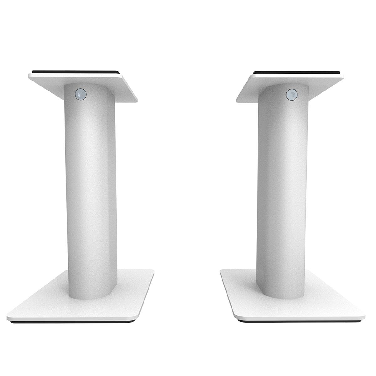 Kanto SP9 9 Inch Universal Desktop Speaker Stand - White - Front View